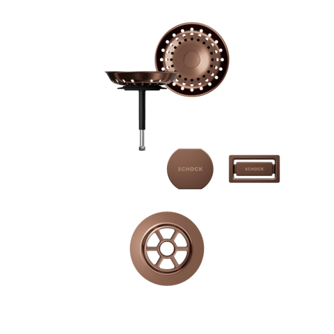 Sichtteile in Copper Brushed 