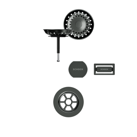 Sichtteile in Gunmetal Brushed 