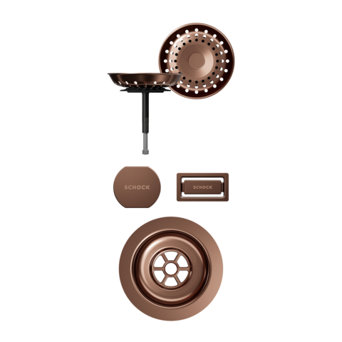 Sichtteile in Copper Brushed