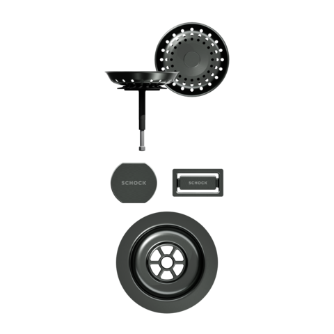 Sichtteile in Gunmetal Brushed