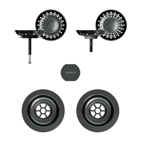 Sichtteile in Gunmetal Brushed