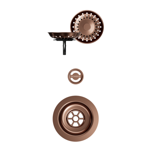 Visible Parts in Copper Brushed