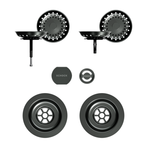 Visible Parts in Gunmetal Brushed