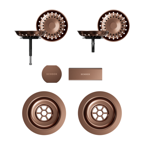 Sichtteile in Copper Brushed 