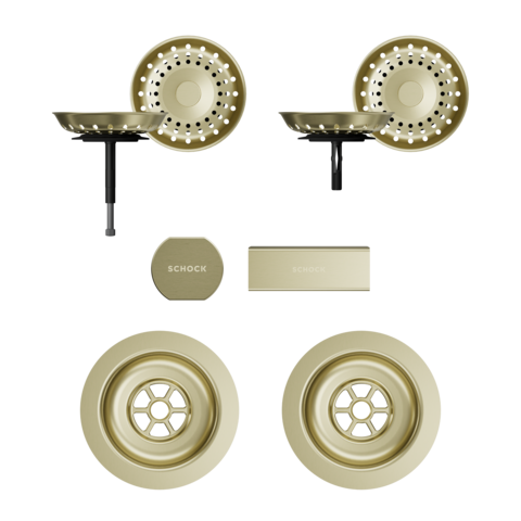 Sichtteile in White Gold 