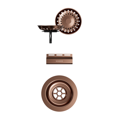 Visible Parts in Copper Brushed