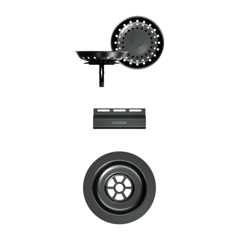 Visible Parts in Gunmetal Brushed