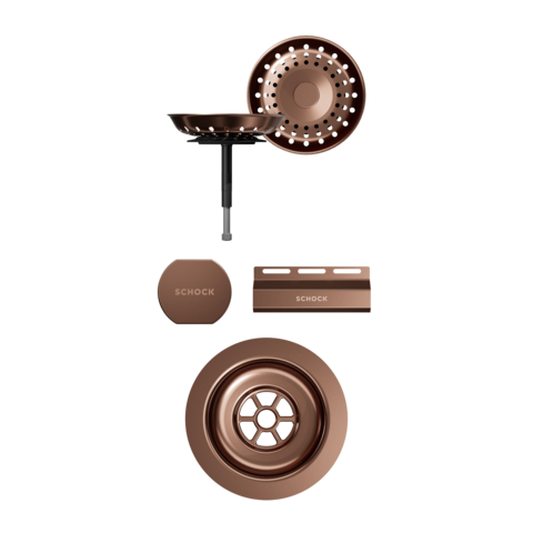 Visible Parts in Copper Brushed 