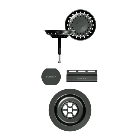 Visible Parts in Gunmetal Brushed 