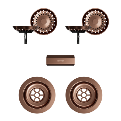 Visible Parts in Copper Brushed 