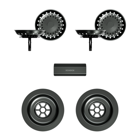 Visible Parts in Gunmetal Brushed 