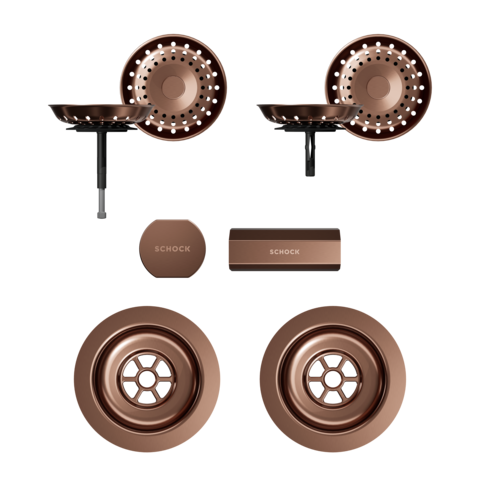 Sichtteile in Copper Brushed 