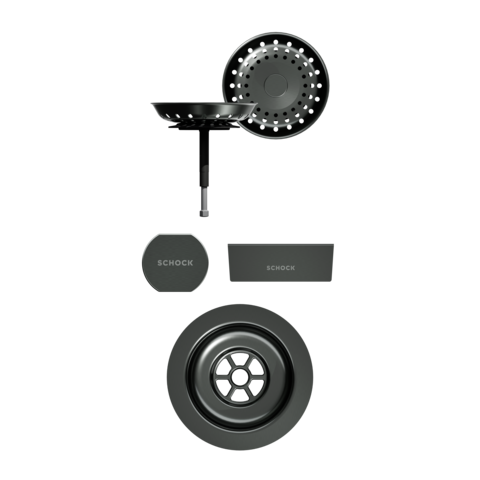 Sichtteile in Gunmetal Brushed