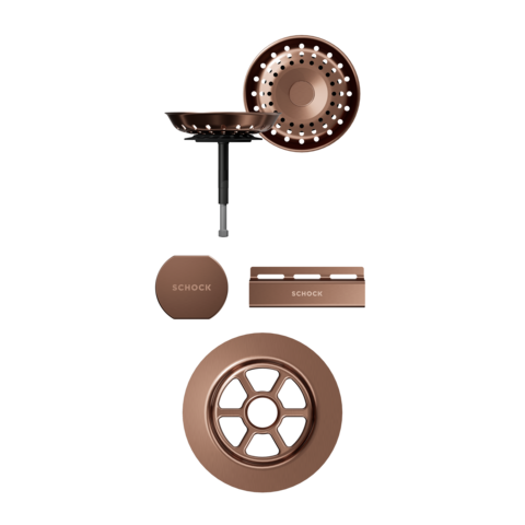 Visible Parts in Copper Brushed 