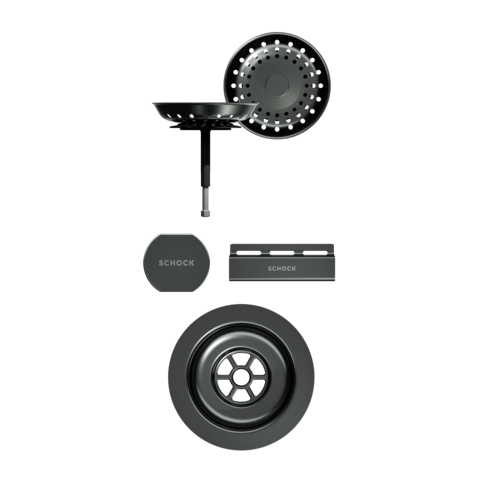 Visible Parts in Gunmetal Brushed 