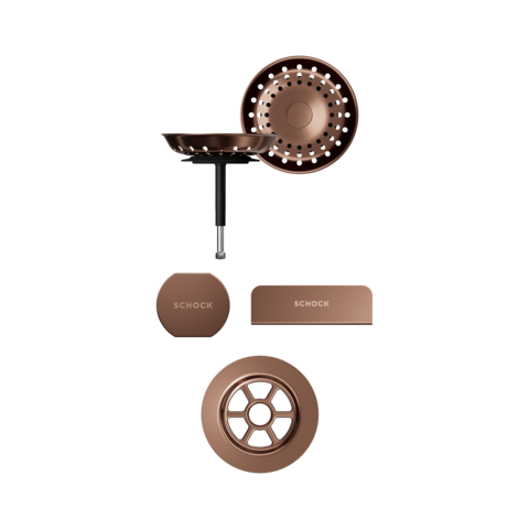 Visible Parts in Copper Brushed