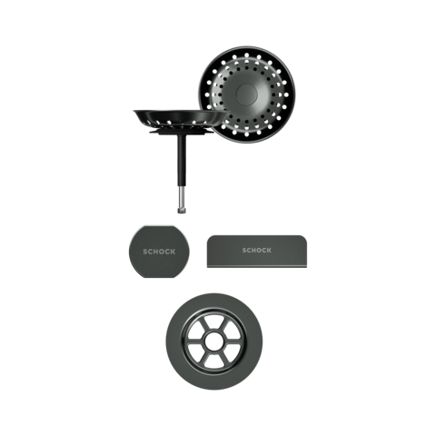 Visible Parts in Gunmetal Brushed