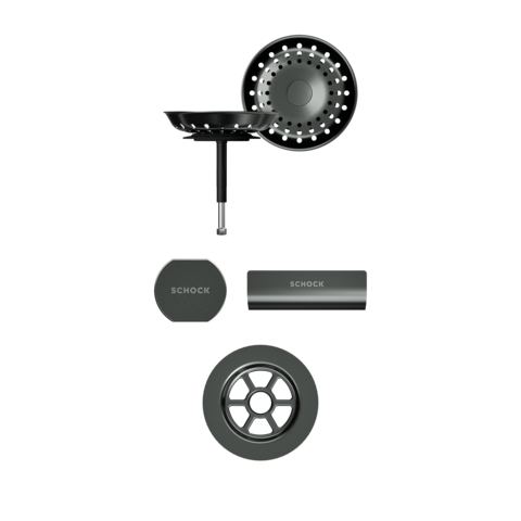 Visible Parts in Gunmetal Brushed