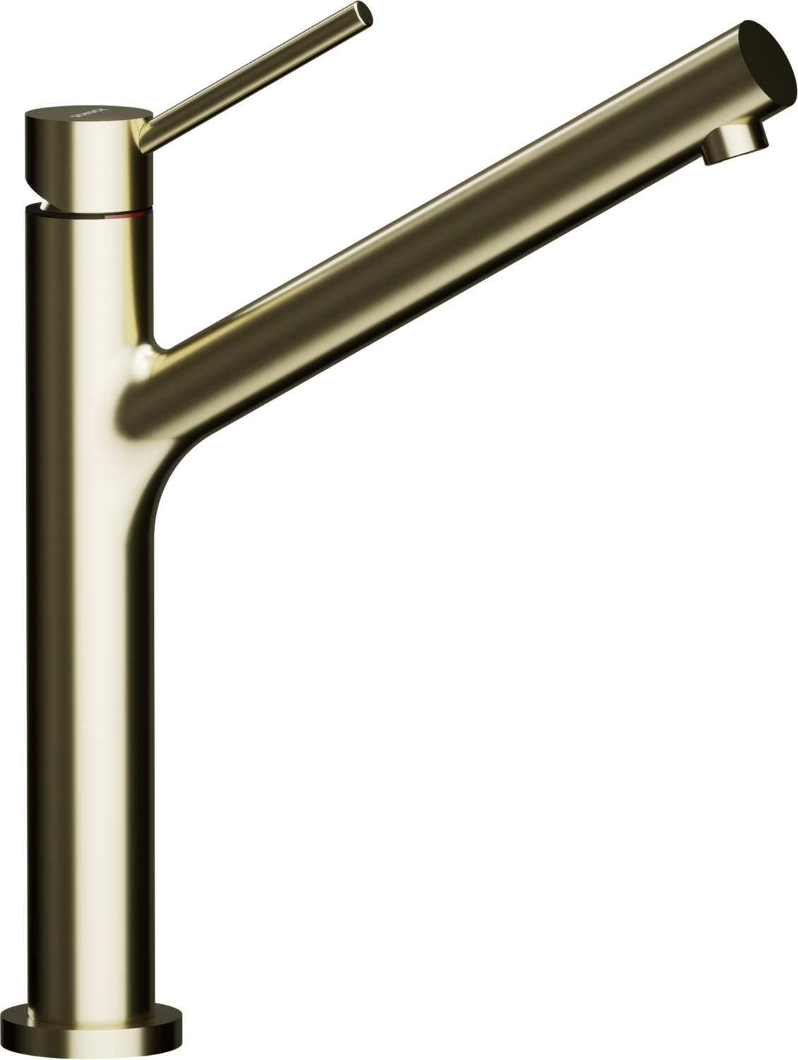 Kitchen Tap Dion White Gold Classic Fix