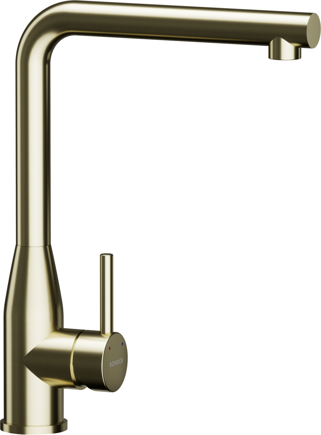 Kitchen Tap Keto White Gold L-Form Fix