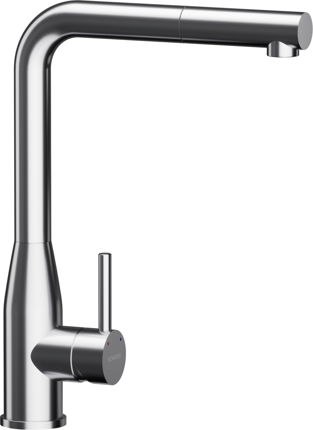 Kitchen Tap Keto Solide Stainless Steel  L-Form Pull-out