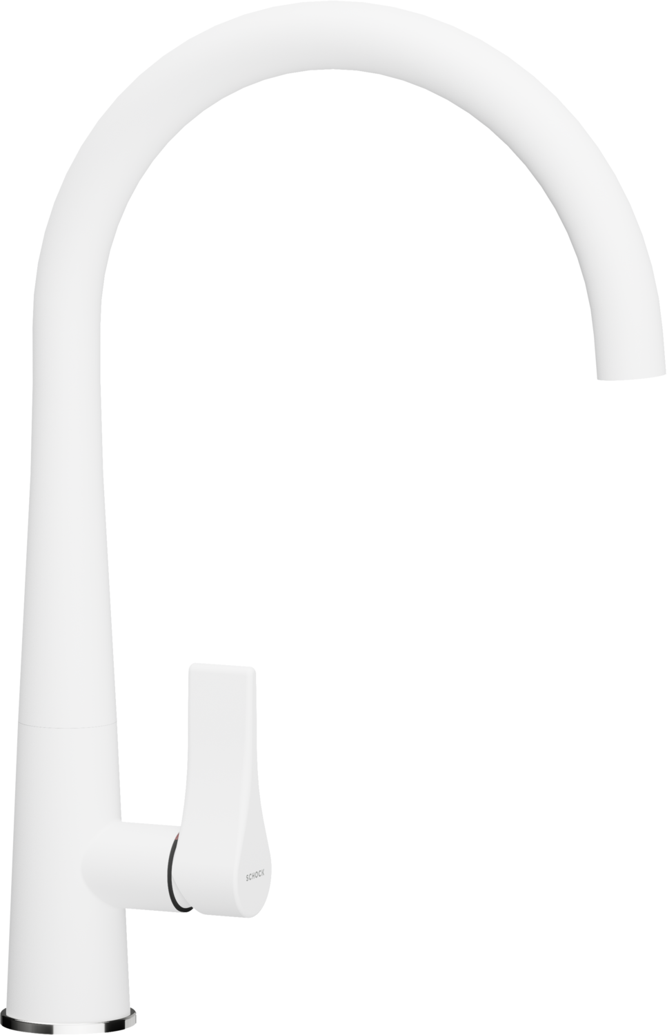 Kitchen Tap Gota White gooseneck Fix