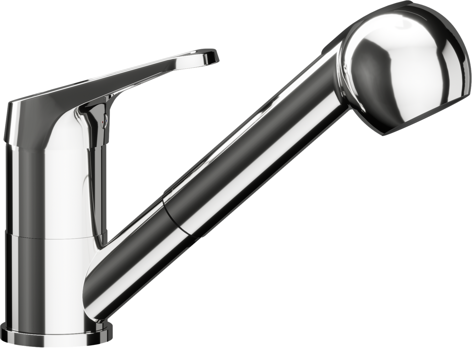 Baterie Cosmo Chrom Classic s vytahovací koncovkou