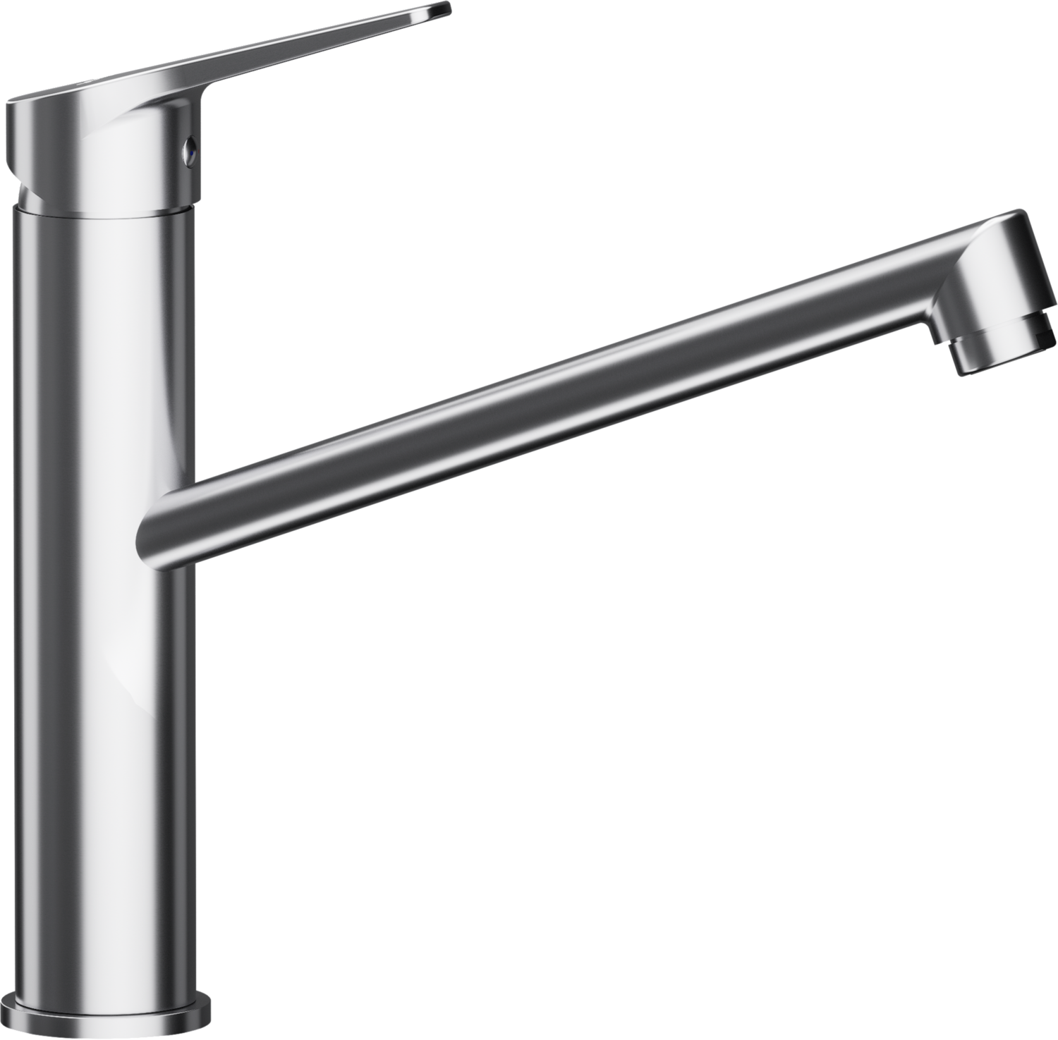 Kitchen Tap Metis Stainless Steel Look Classic Fix
