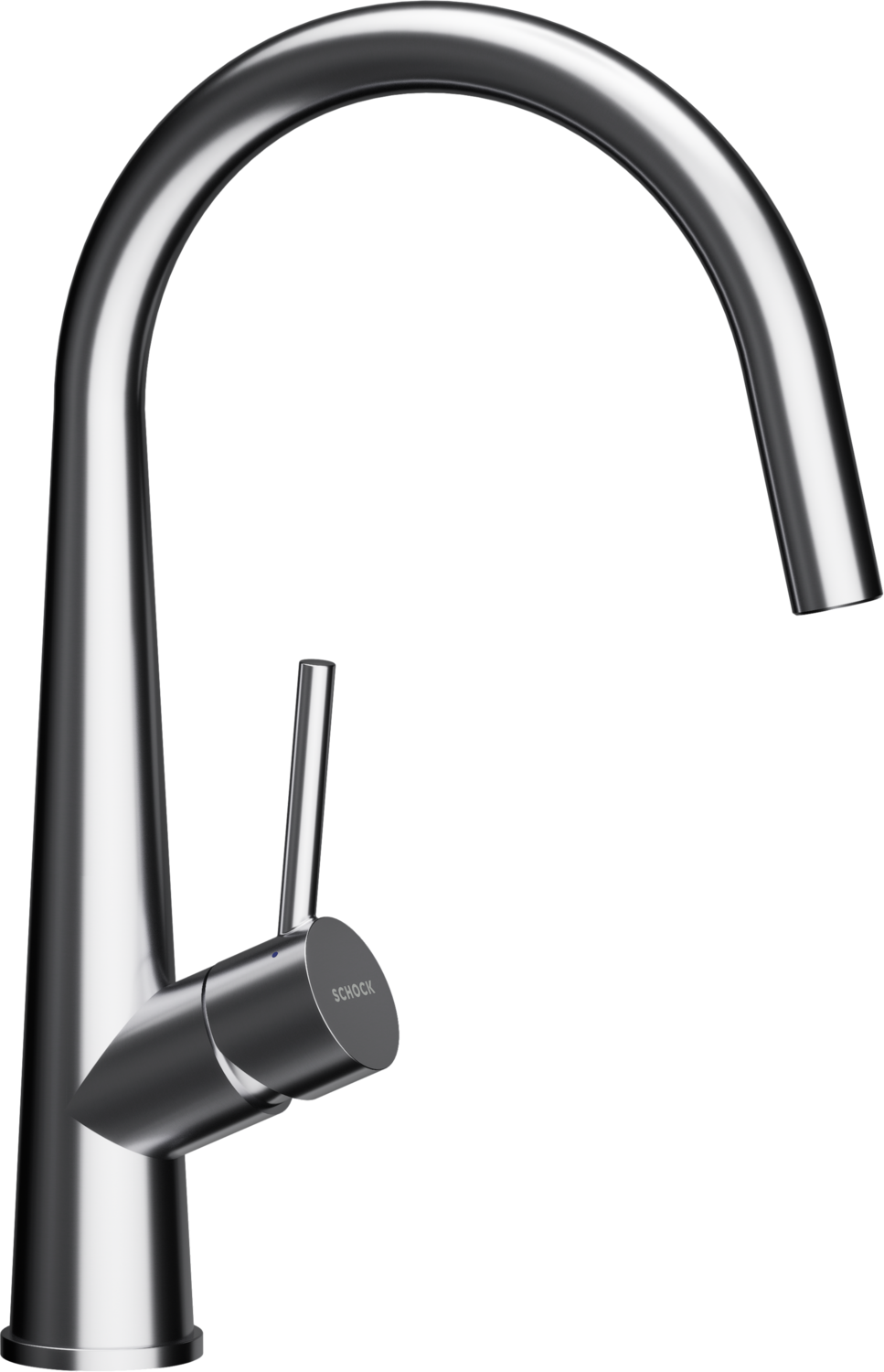 Kitchen Tap Conos Solide Stainless Steel  gooseneck Fix