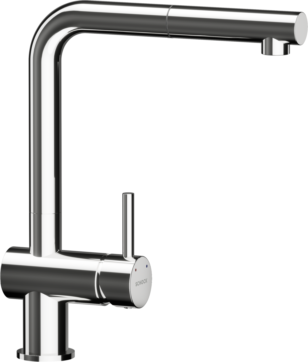 Kitchen Tap Epos LP Chrome L-Form Pull-out