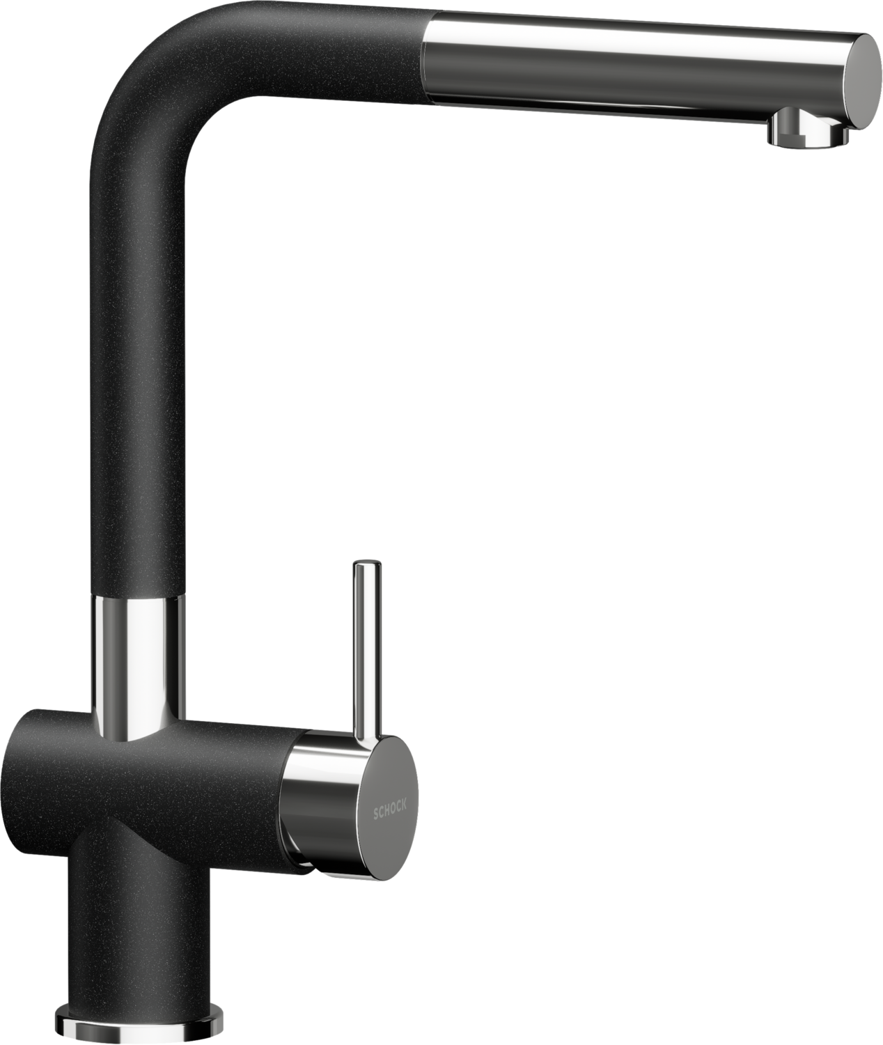 Kitchen Tap Piega Magma L-Form Pull-out
