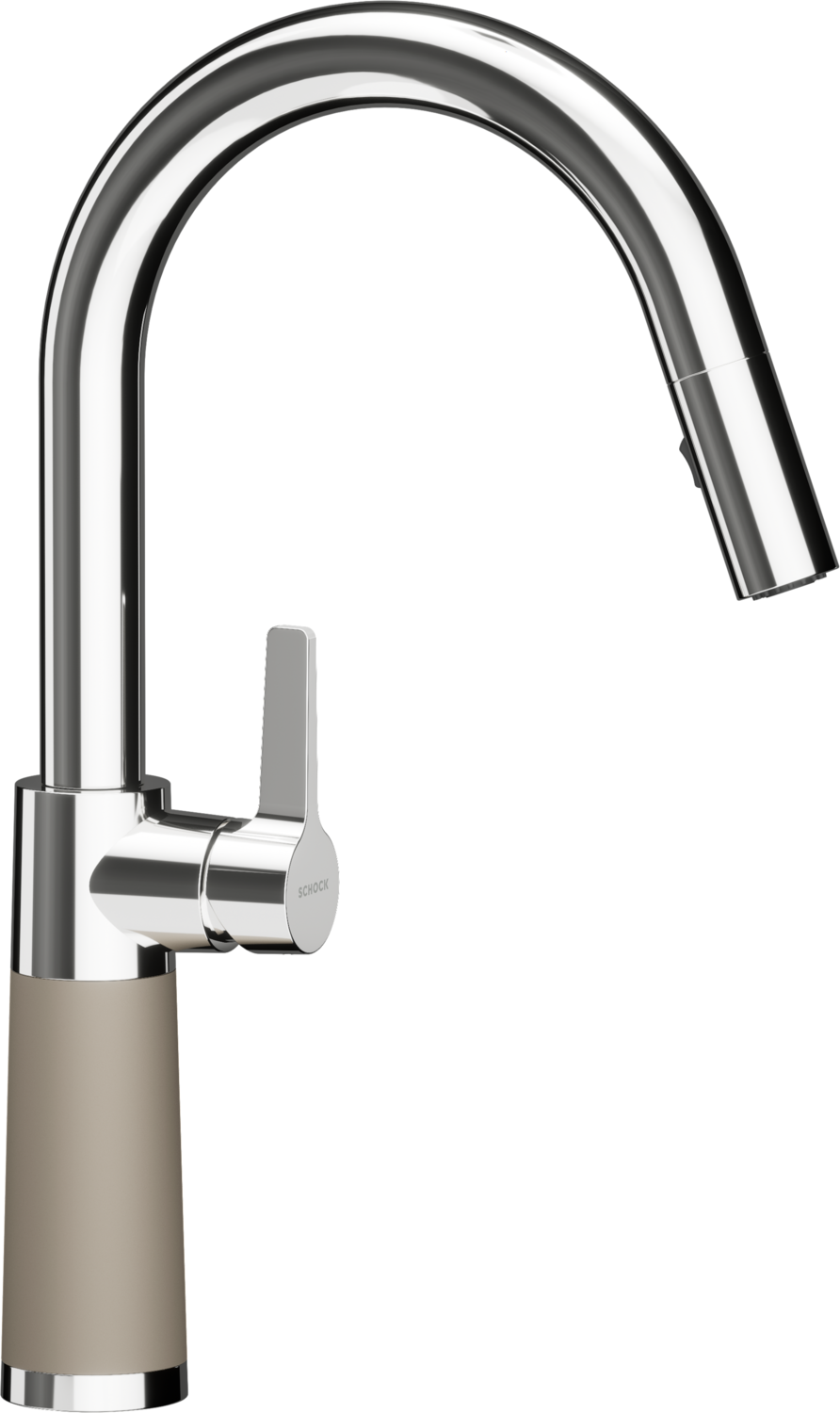 Kitchen Tap SC-520 Twilight gooseneck Pull-out