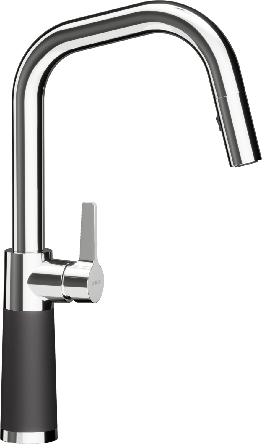 Küchenarmatur SC-530 Dusk Eckig Ausziehbar