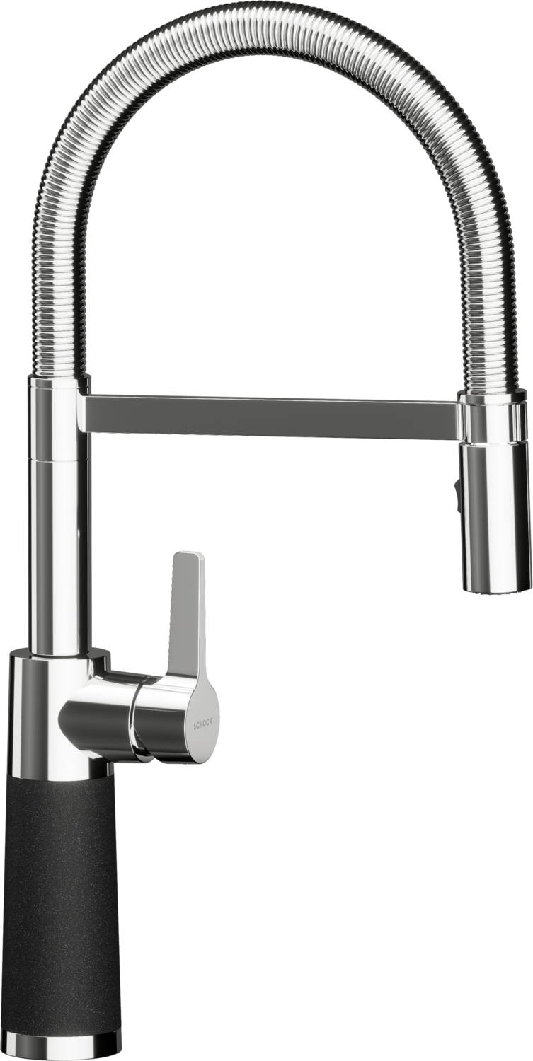 Küchenarmatur SC-550 Onyx Semiprofessionell Festauslauf