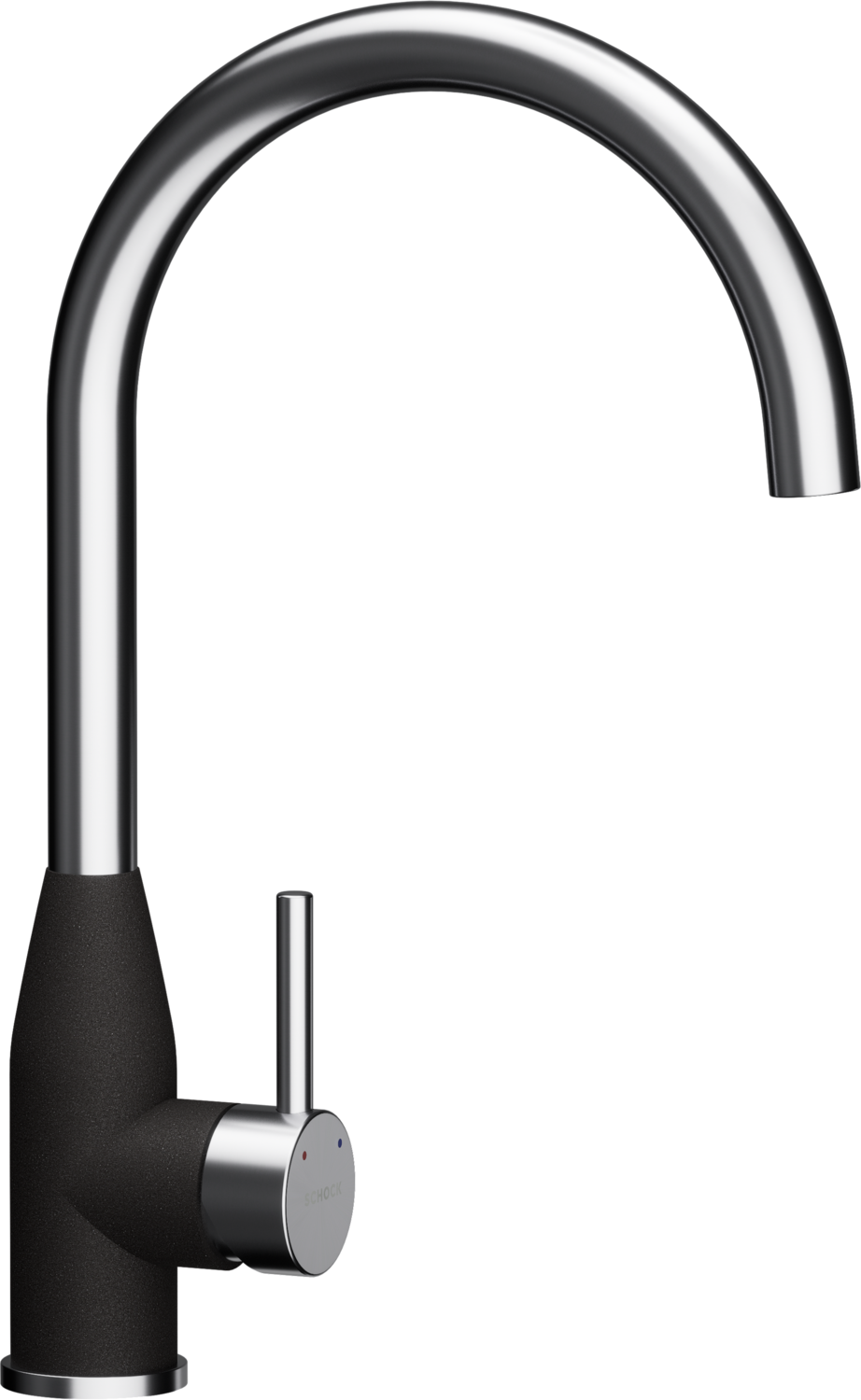 Kitchen Tap Kavus Nero gooseneck Fix