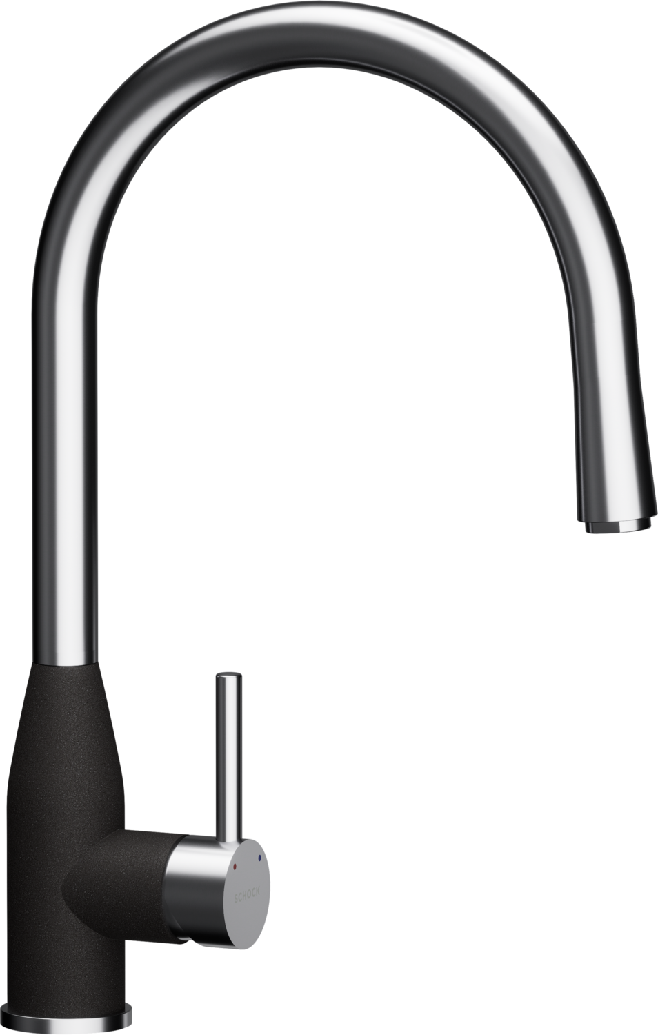 Kitchen Tap Kavus Nero gooseneck Pull-out