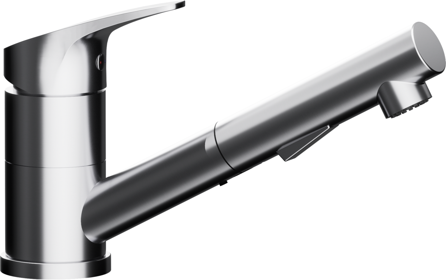 Kitchen Tap Evinas Solide Stainless Steel  Classic Pull-out
