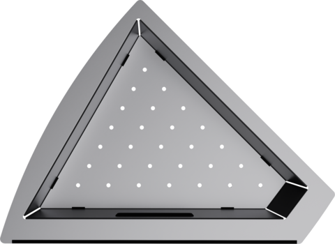 Funktionsschale metallisch