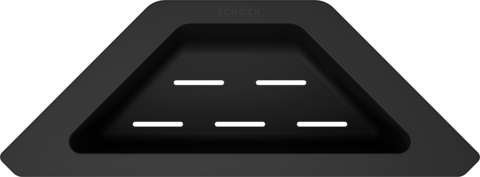Corner bowl black