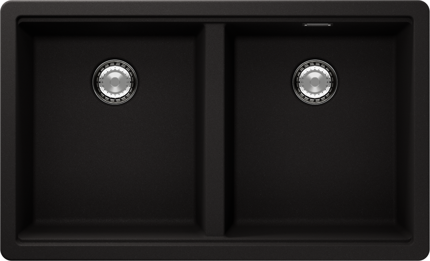 Kitchen Sink Brooklyn N-200 Black (Nero) CRISTALITE®