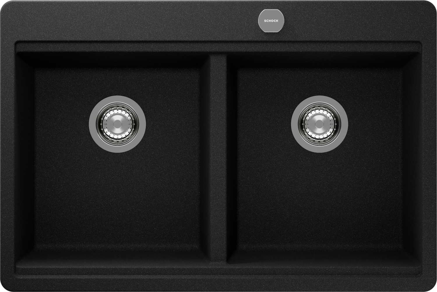 Kitchen Sink Chelsea N-200 Black (Onyx) CRISTALITE®