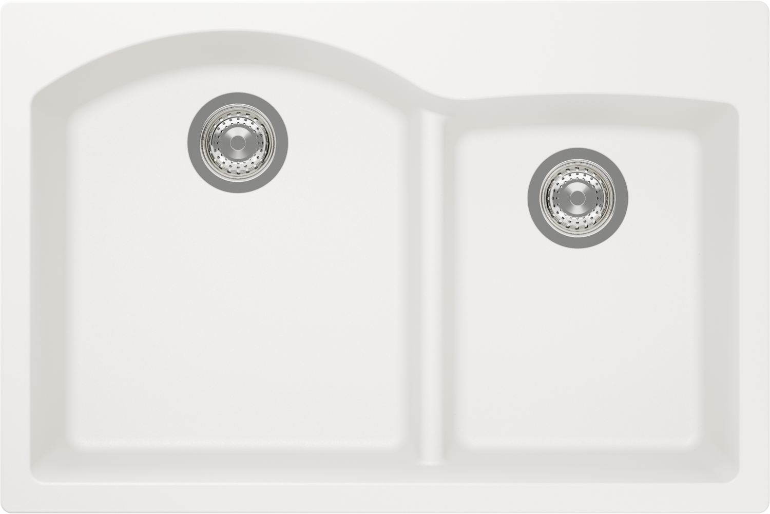 Kitchen Sink Edo N-175 White (Polaris) CRISTADUR®