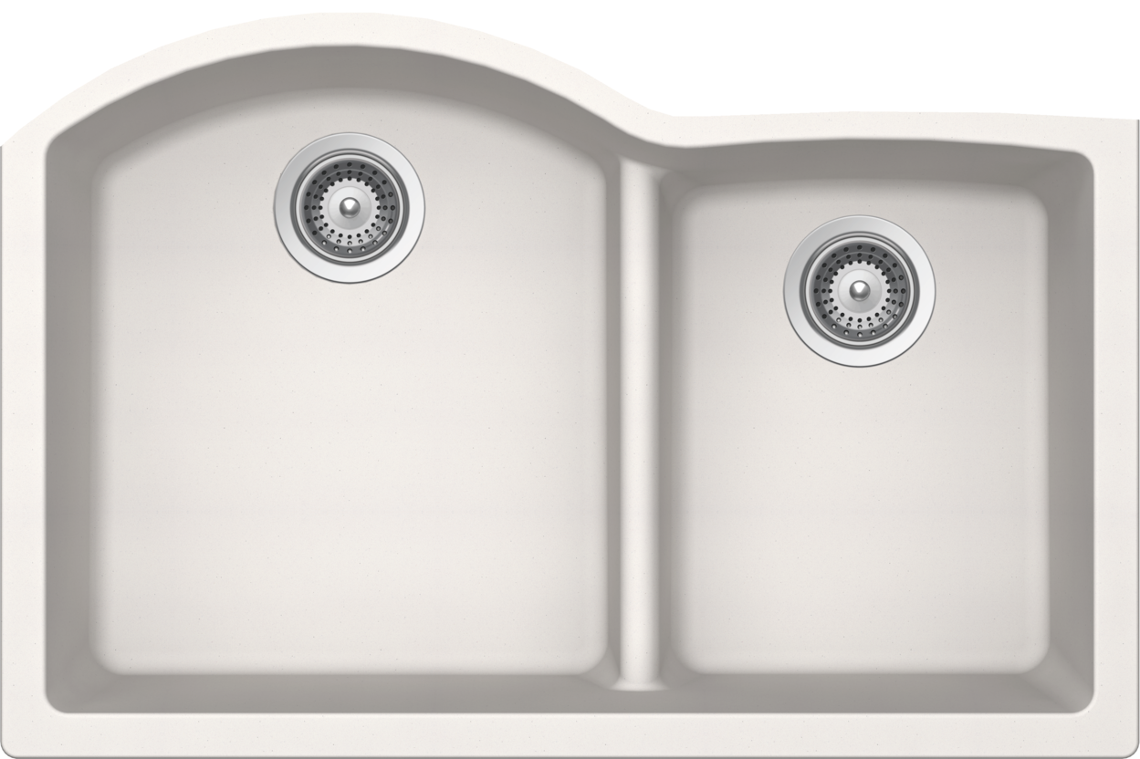 Kitchen Sink Edo N-175Y White (Polaris) CRISTADUR®