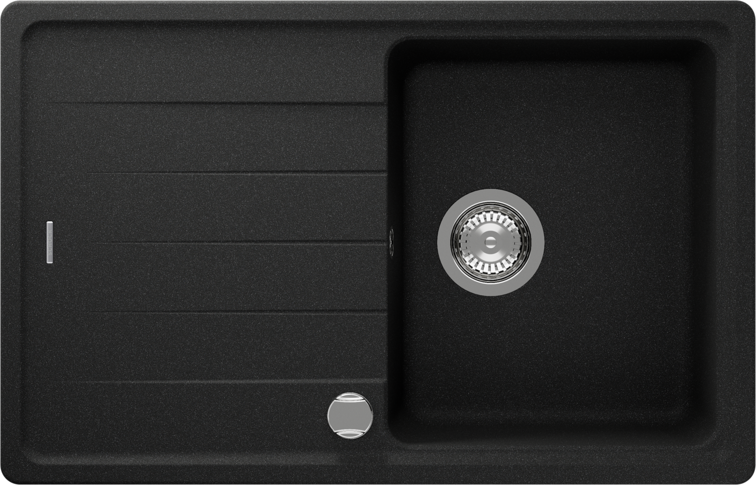 Kitchen Sink Element D-100S Black (Onyx) CRISTALITE®