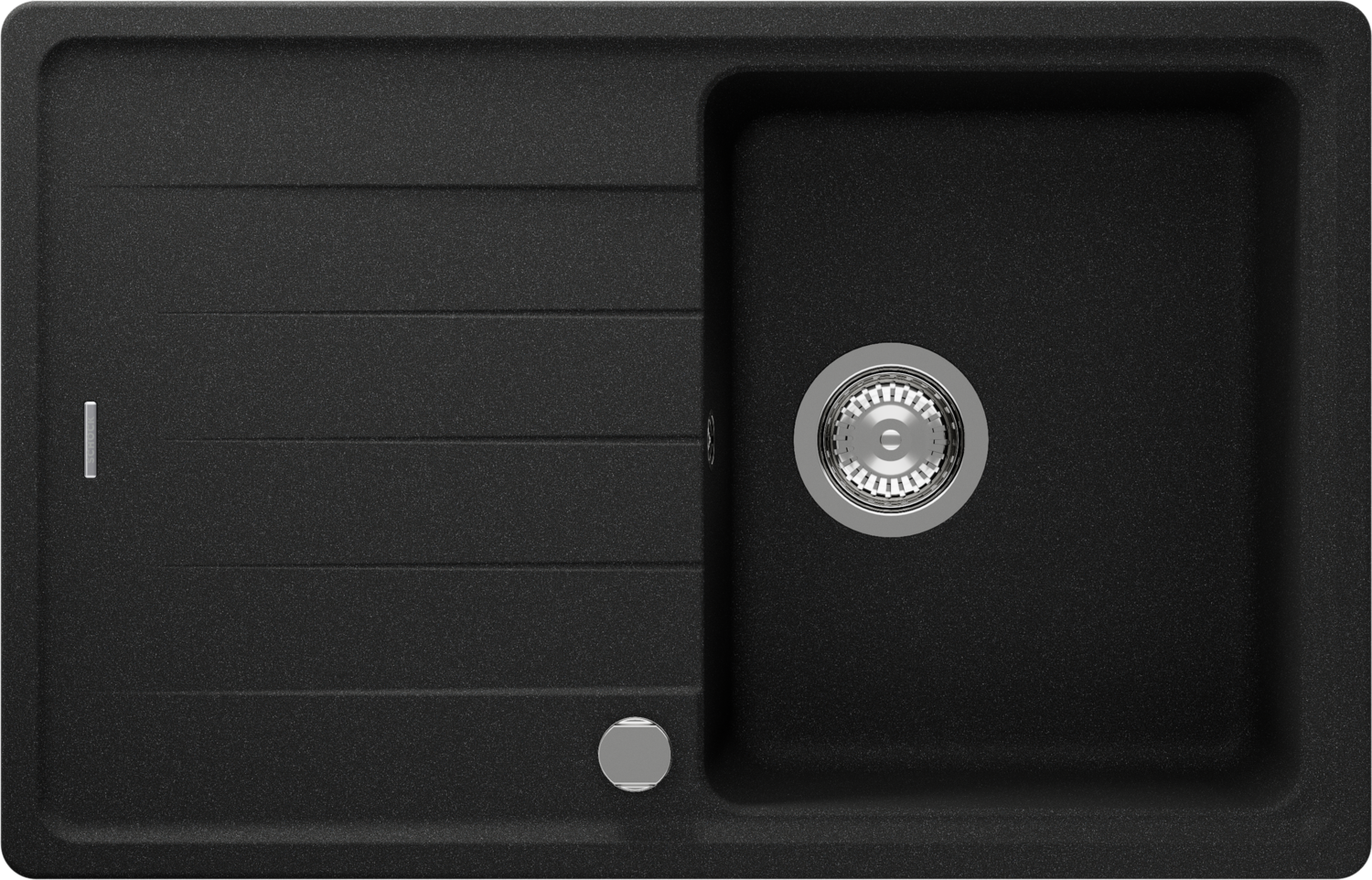 Kitchen Sink Element D-100S Black (Onyx) CRISTALITE®