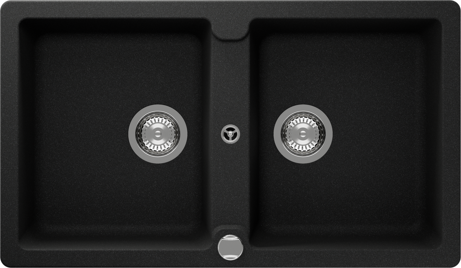 Kitchen Sink Element N-200 Black (Onyx) CRISTALITE®