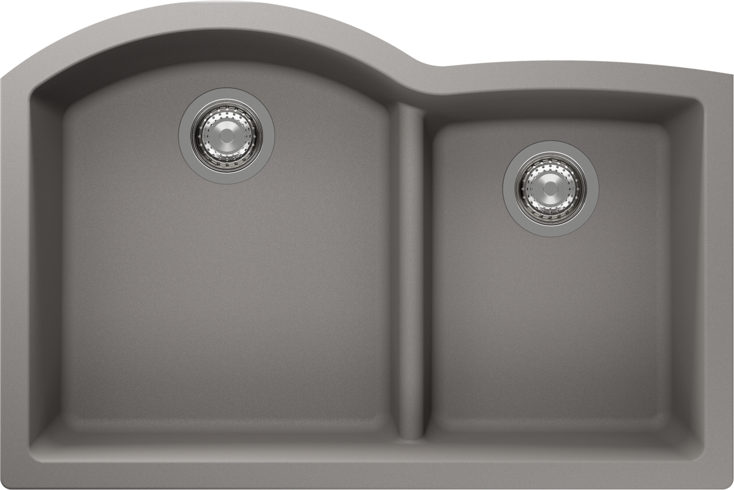 Kitchen Sink Crest N-175Y Grey (Concrete) CRISTALITE®