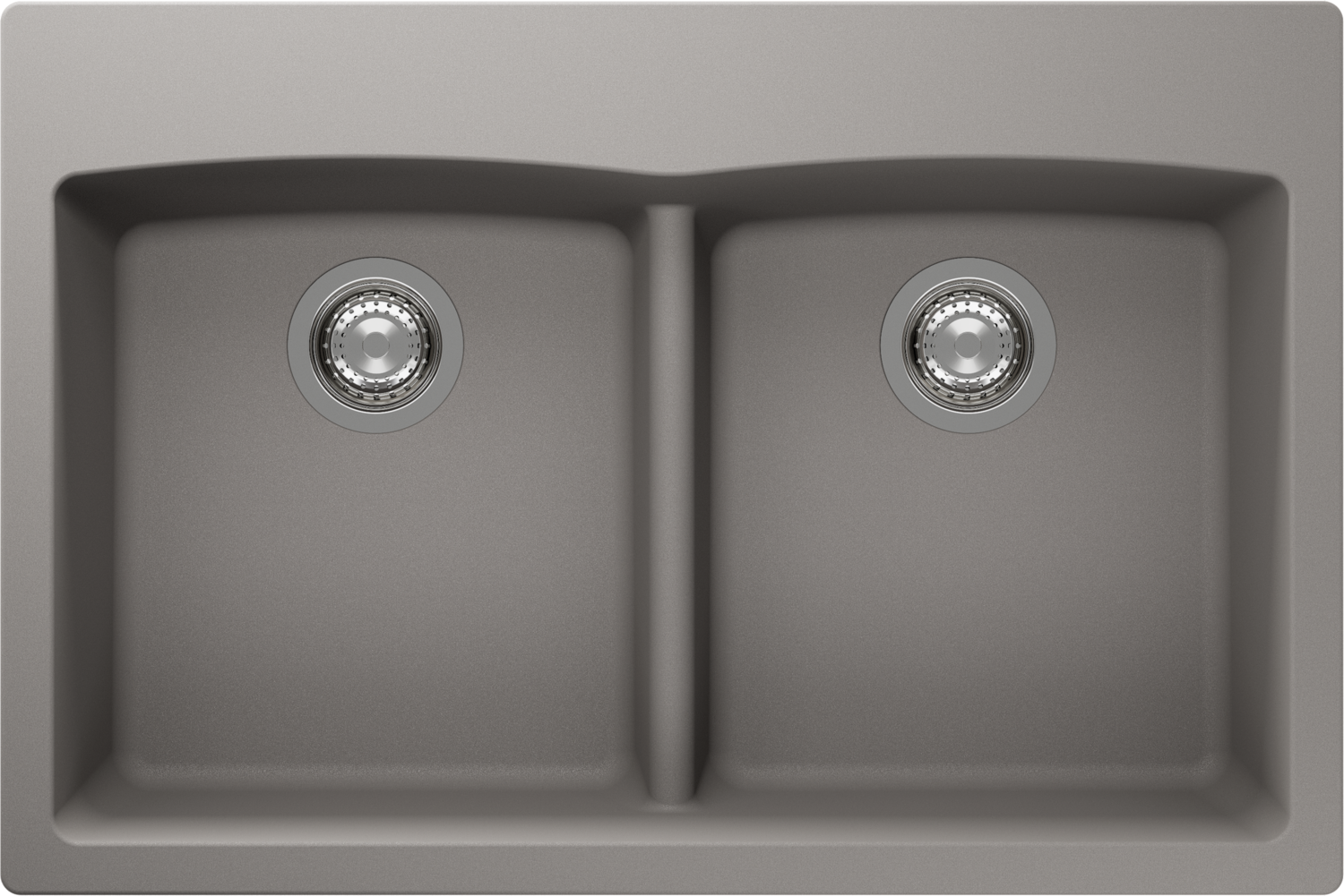 Kitchen Sink Crest N-200 Grey (Concrete) CRISTALITE®