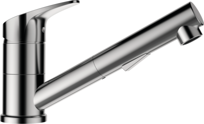 Kitchen Tap Evinas Solide Stainless Steel  Classic Pull-out