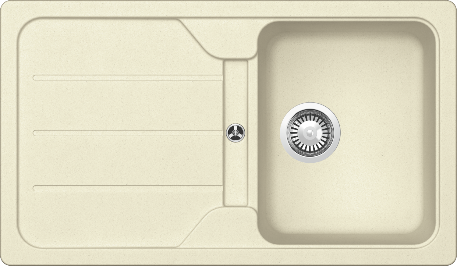 Kitchen Sink Formhaus D-100 Beige (Vanilla) CRISTALITE®